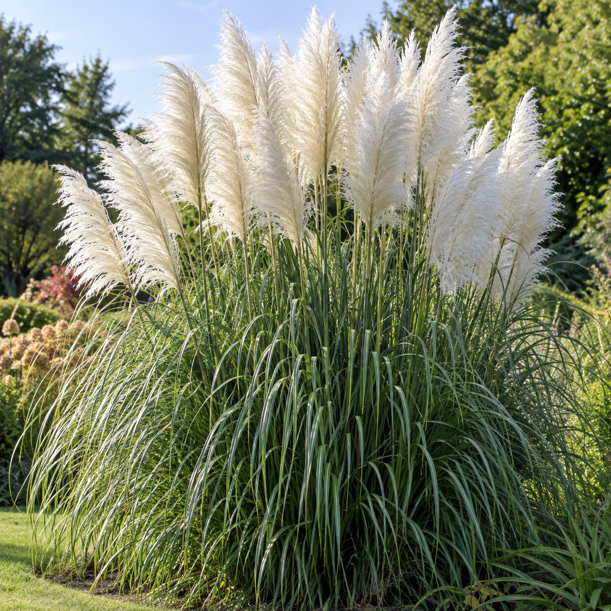 Cortaderia selloana 'Sunningdale Silver' - 20L pot