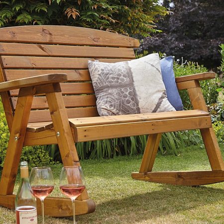 Standing Rocking Bench Hetton Garden Rocking Bench | FSC Timber, UK Made